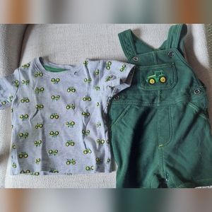 Infant/toddler summer outfit **John Deere**